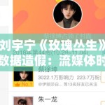 刘宇宁《玫瑰丛生》数据造假：流媒体时代播放量的注水经济学